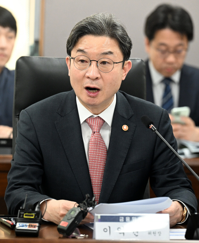 이억원 금융감독원위원장