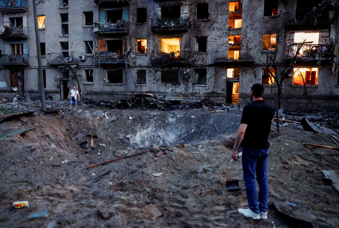 UKRAINE-CRISIS/ATTACK-KYIV
