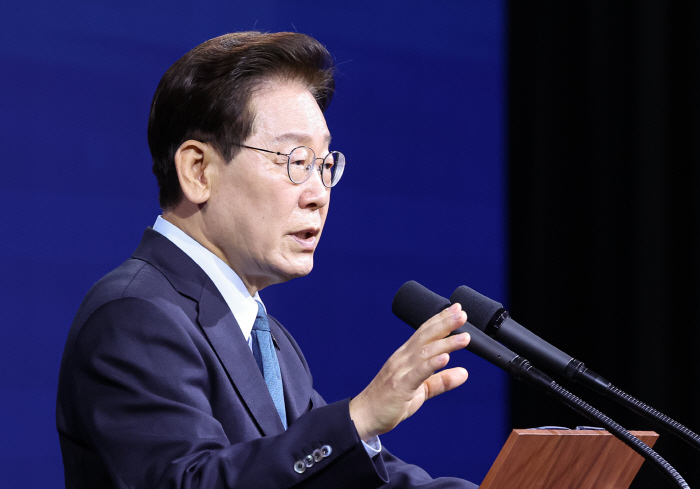 이재명 대통령, 충청권 첨단산업 발전비전 국민보고회 축사