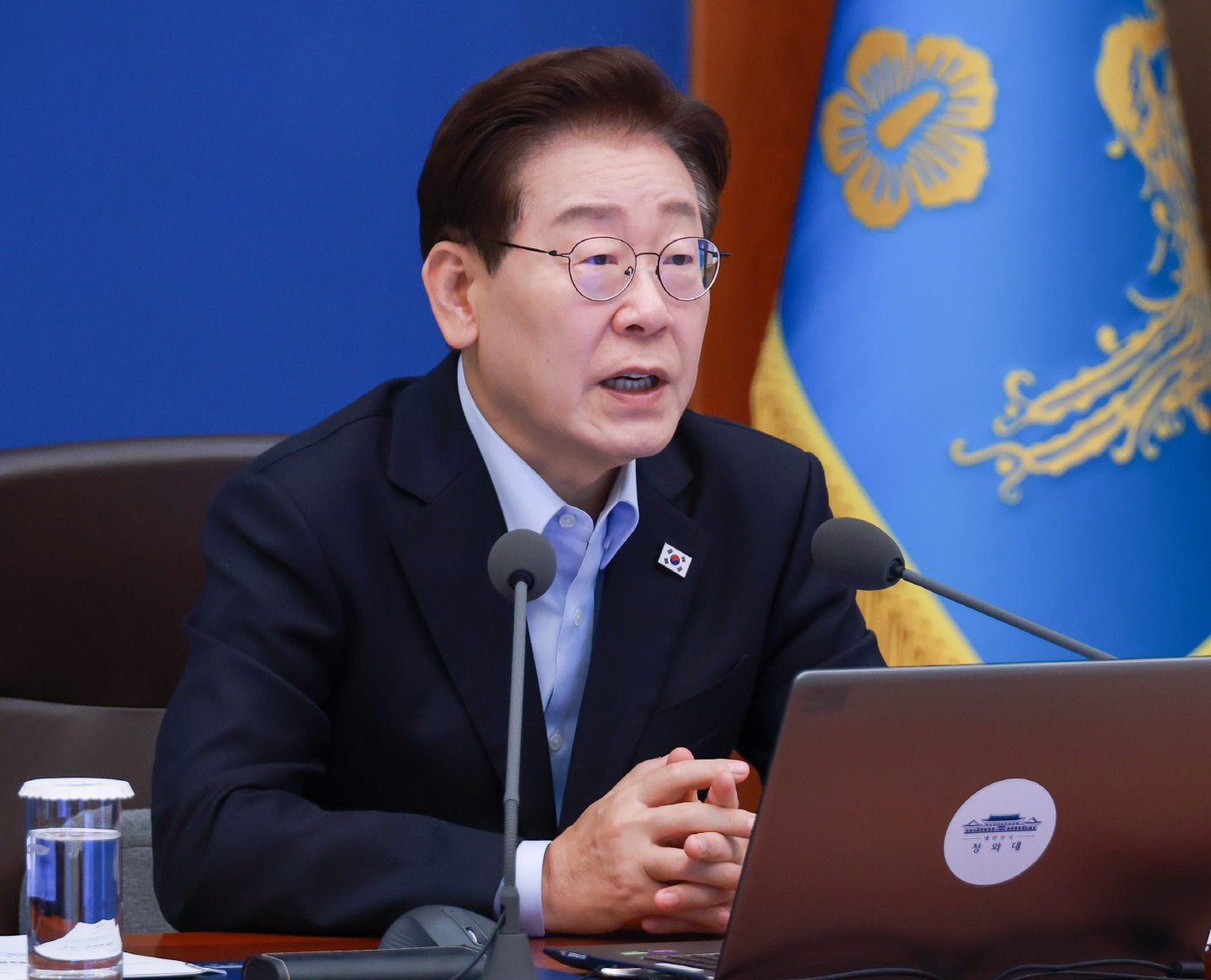 이재명 대통령, 수석보좌관회의 발언<YONHAP NO-7330>
