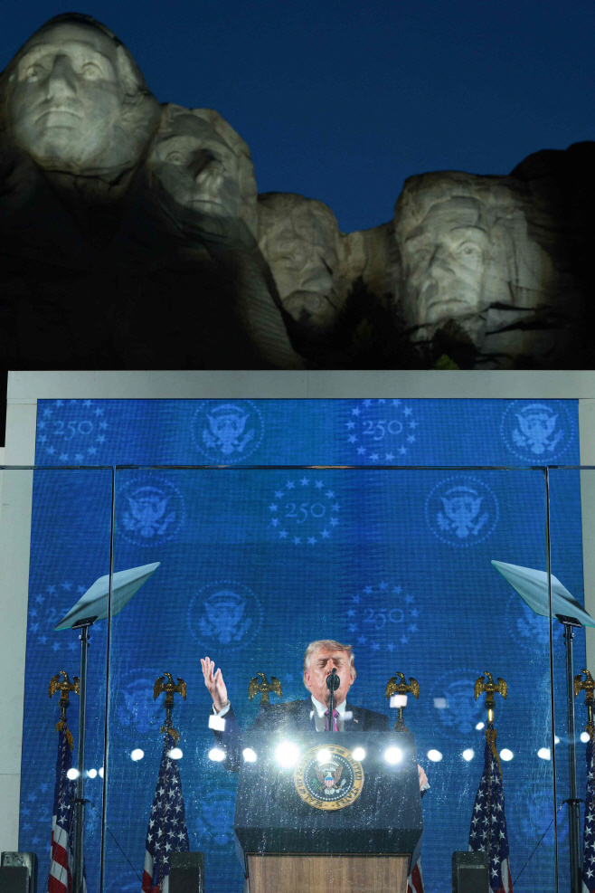US-PRESIDENT-DONALD-TRUMP-SPEAKS-AT-MT.-RUSHMORE-TO-MARK-AMERICA
