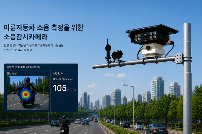 환경정책과-성남시 대왕판교로 고등삼거리~토끼마당삼거리 양방향에 설치하는 소음감시카메라 홍보 이미지