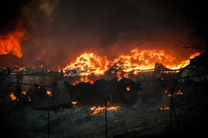 GREECE-THESSALONIKI-WILDFIRE