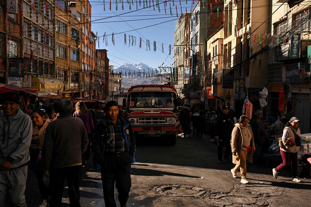 BOLIVIA-POLITICS-CRISIS-STATE OF EMERG... <YONHAP NO-0408> (AFP)