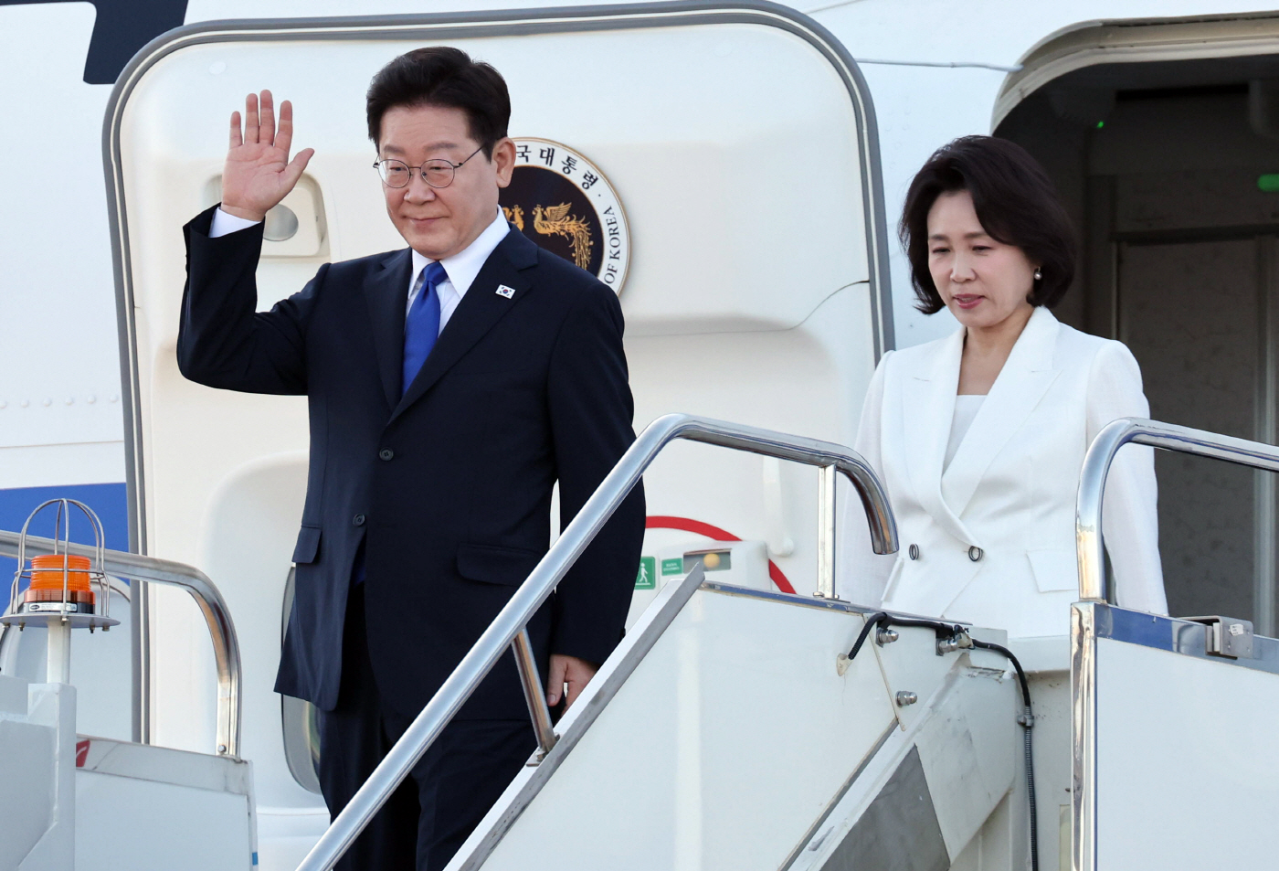 이재명 대통령, 몽골 도착<YONHAP NO-2618>