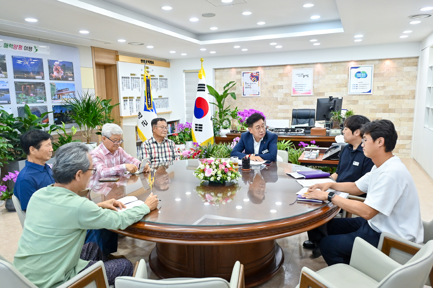 01-1 소통하는 군수실 운영사진