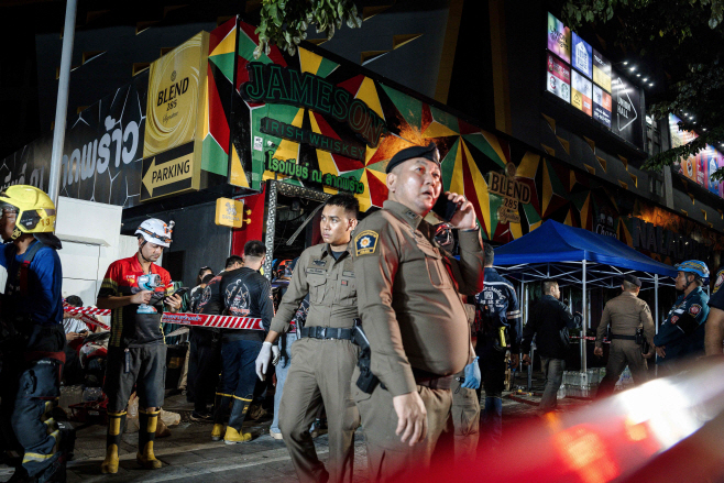 THAILAND-FIRE-DISASTER <YONHAP NO-1429> (AFP)