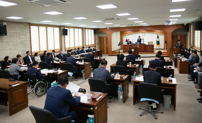 제298회 임시회 개회 보도자료 사진