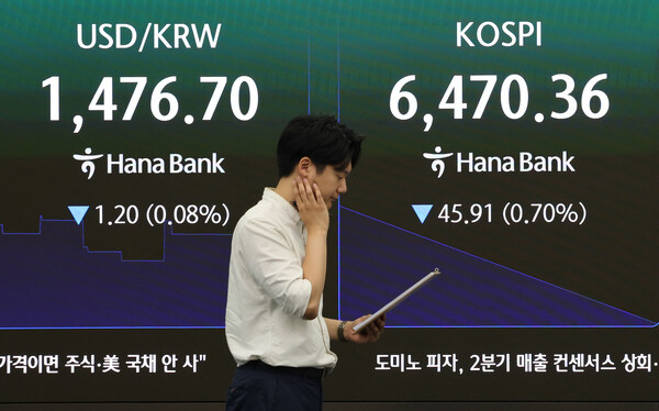 코스피, 상승 출발 후 보합권<YONHAP NO-1885>