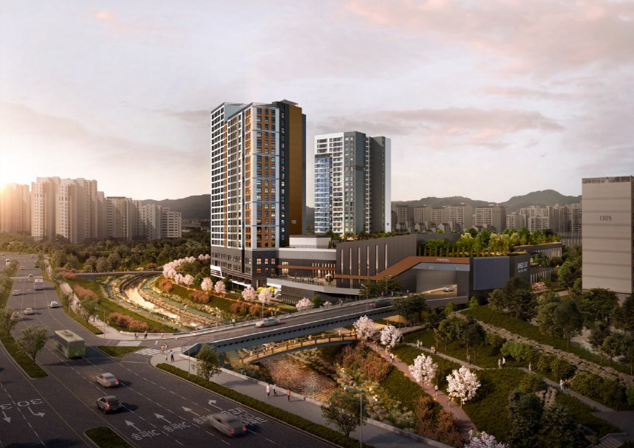 첨부2. 장지차고지 입체화사업_투시도