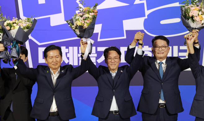민주당 당대표 선거, 김민석·정청래·송영길 3...<YONHAP NO-5311>