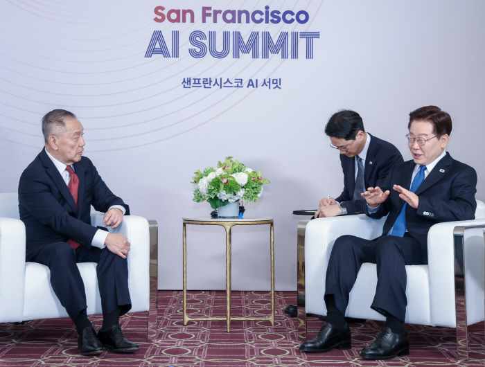 이재명 대통령, 브로드컴 CEO 면담