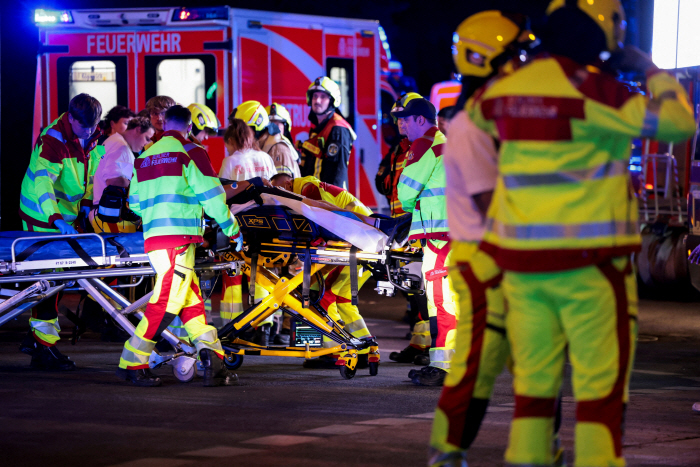 GERMANY-LGBT/PRIDE-ACCIDENT