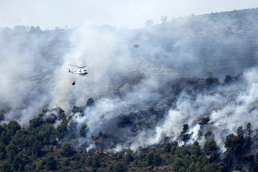 SPAIN FIRE <YONHAP NO-0859> (EPA)