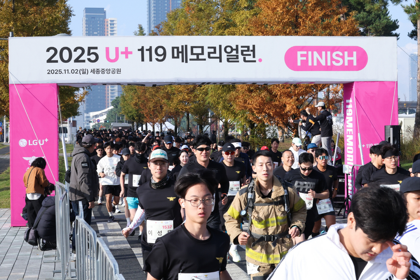0728 LG U 순직 소방관 추모 ‘U+119 메모리얼런 2026’ 개최(2)