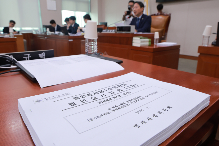 '형사소송법 개정안 심사' 법사소위