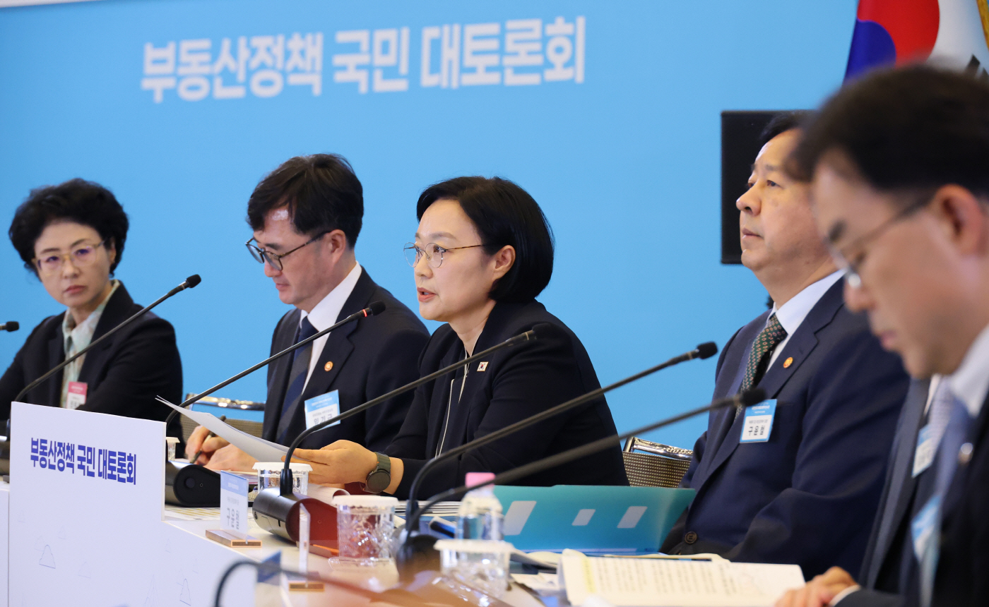 발언하는 한성숙 국무총리