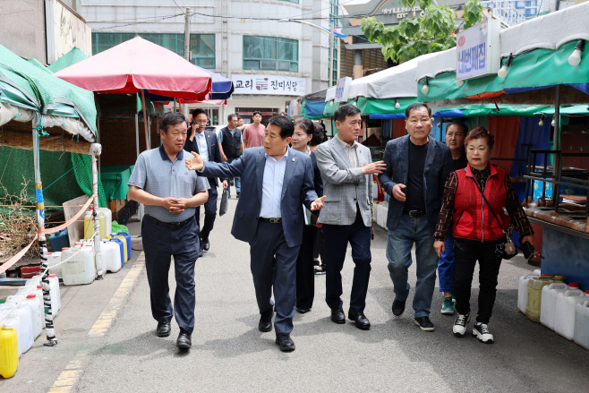 나동연양산시장_전통시장점검