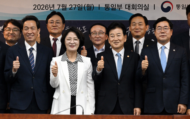 [포토]우상호-추미애-정동영-박찬대 