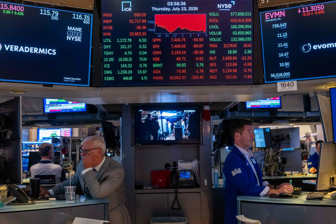 US-STOCKS-FALL-SHARPLY,-AS-PRICE-OF-OIL-RISES-DUE-TO-ONGOING-CON