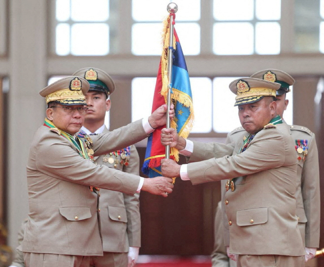 MYANMAR-CONFLICT/ <YONHAP NO-3109> (via REUTERS)