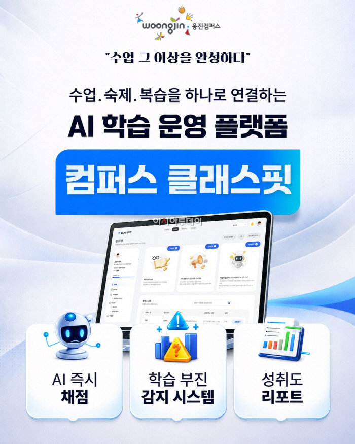 [사진 자료] AI 학습관리 플랫폼 컴퍼스 클래스핏(Compass Classfit) 출시