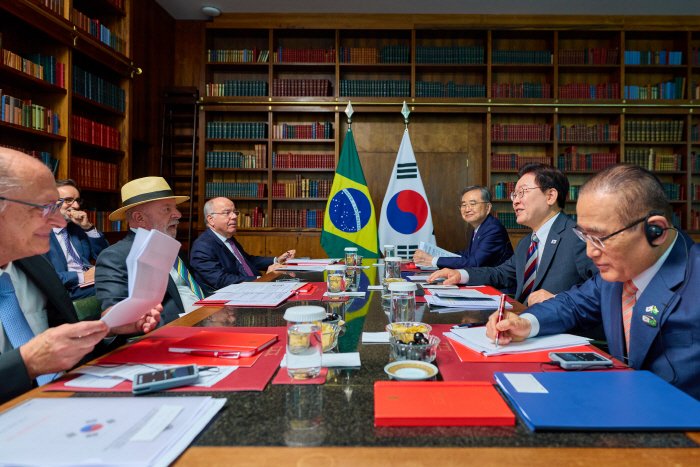 이재명 대통령, 한-브라질 정상회담