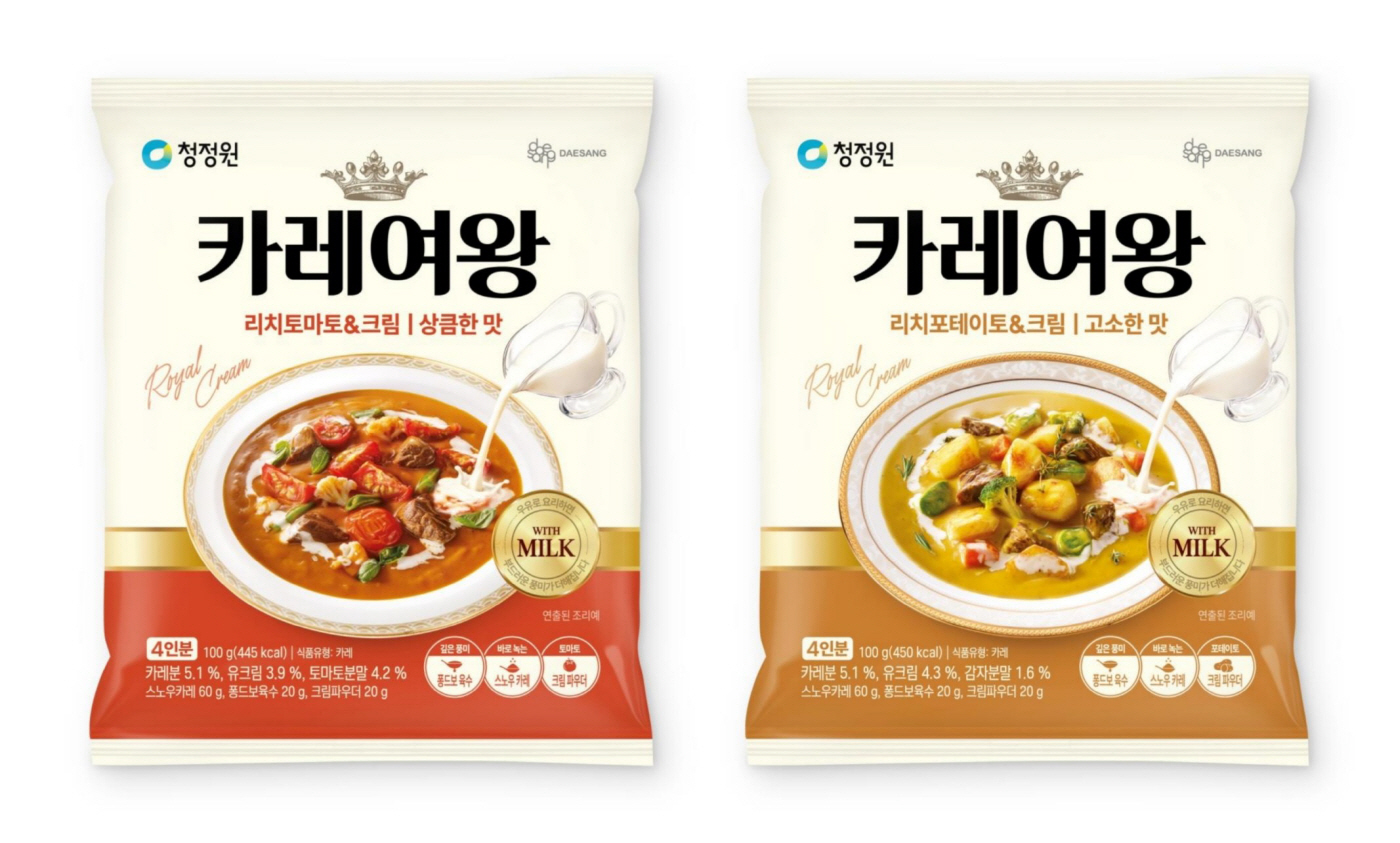 [대상 보도사진] 대상 청정원, 카레여왕 ‘리치 크림카레’ 2종 출시…’프리미엄 카레 라인업 강화’ (1)