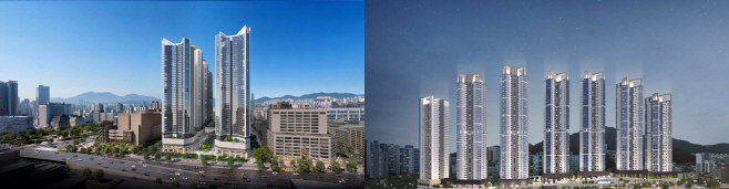 상동역 롯데캐슬, 두산위브더제니스 부천
