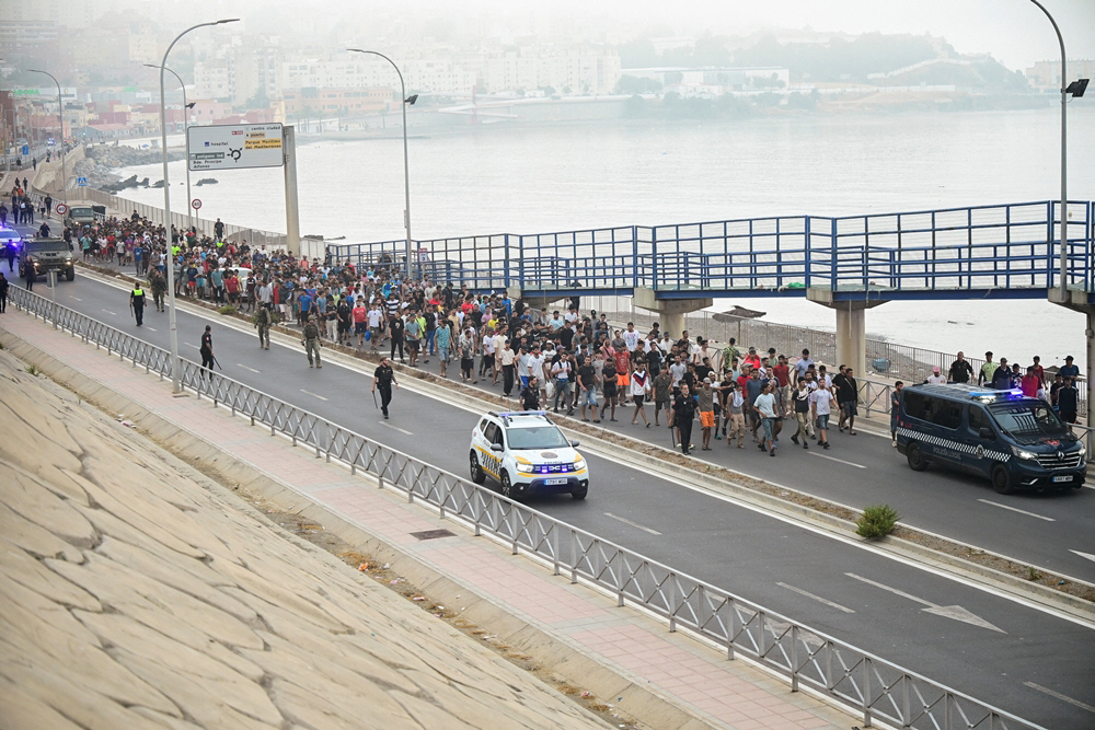 MIGRATION-EUROPE/SPAIN-CEUTA <YONHAP NO-3361> (REUTERS)