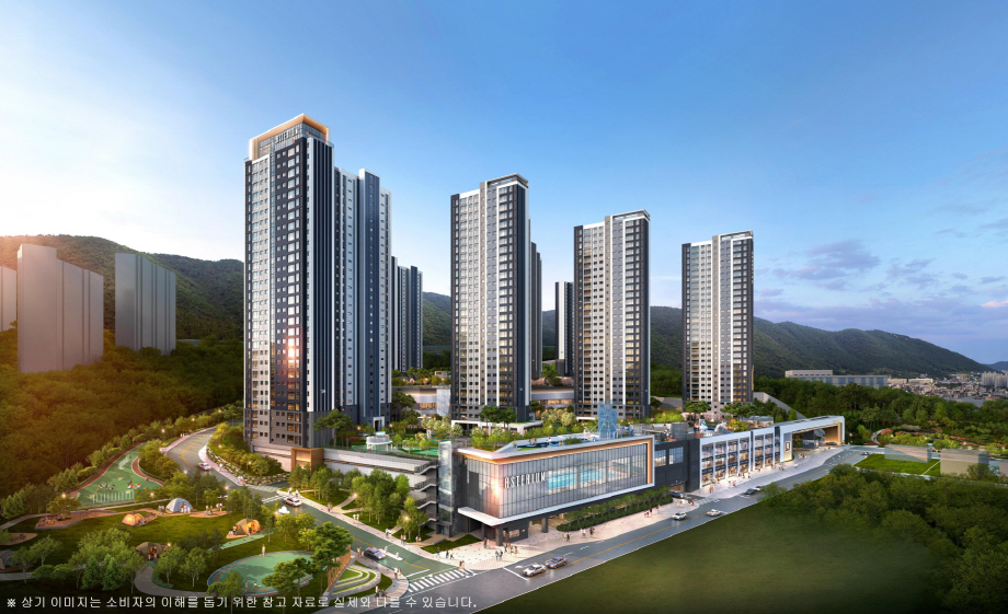 센트레빌 아스테리움 거제 투시도