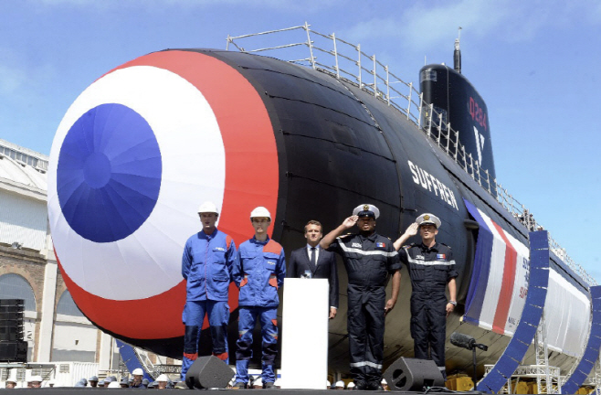 0729 Suffren, the latest generation of nuclear submarines (SSN)