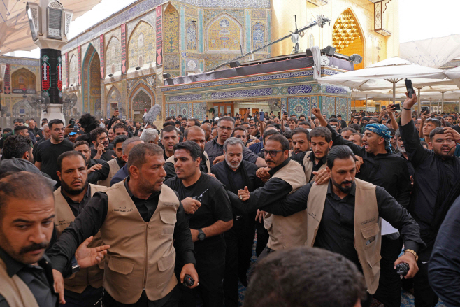 IRAQ-IRAN-RELIGION-SHRINE