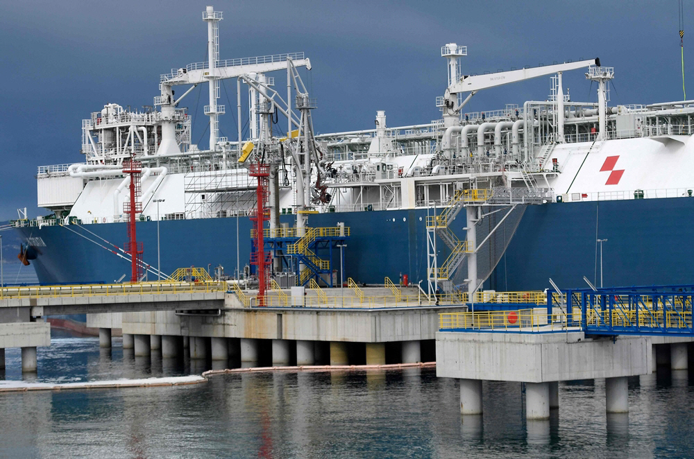 FILES-CROATIA-US-ECONOMY-GAS-UKRAINE-R... <YONHAP NO-3883> (AFP)