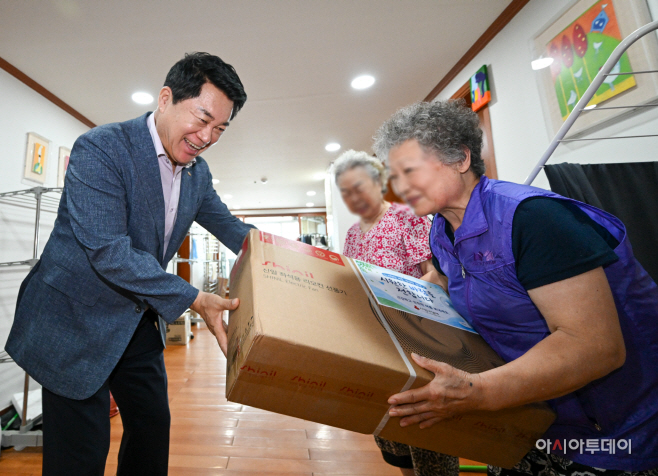 박준희 관악구청장, 폭염 대비 취약계층 시설 방문