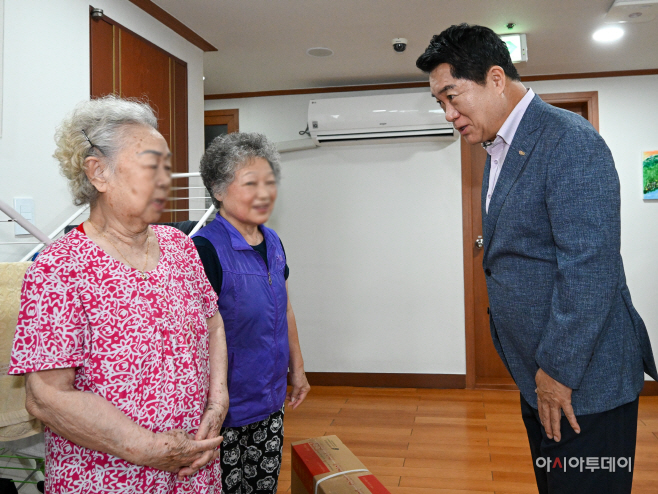 박준희 관악구청장, 폭염 대비 취약계층 시설 방문