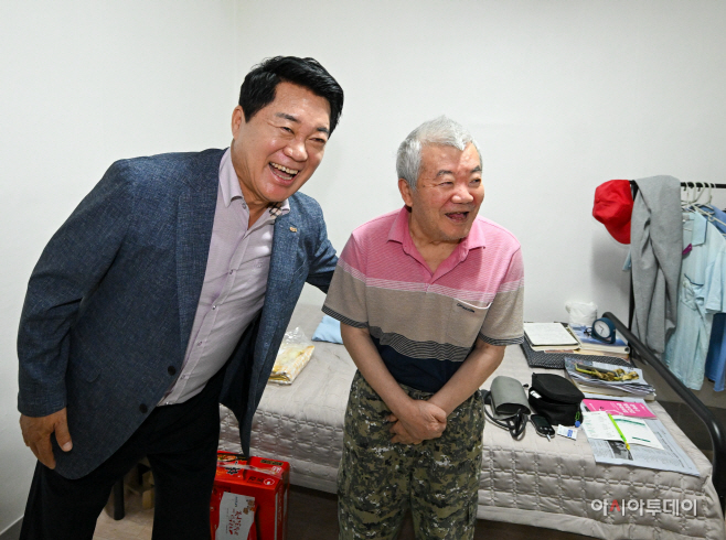 박준희 관악구청장, 폭염 대비 취약계층 시설 방문