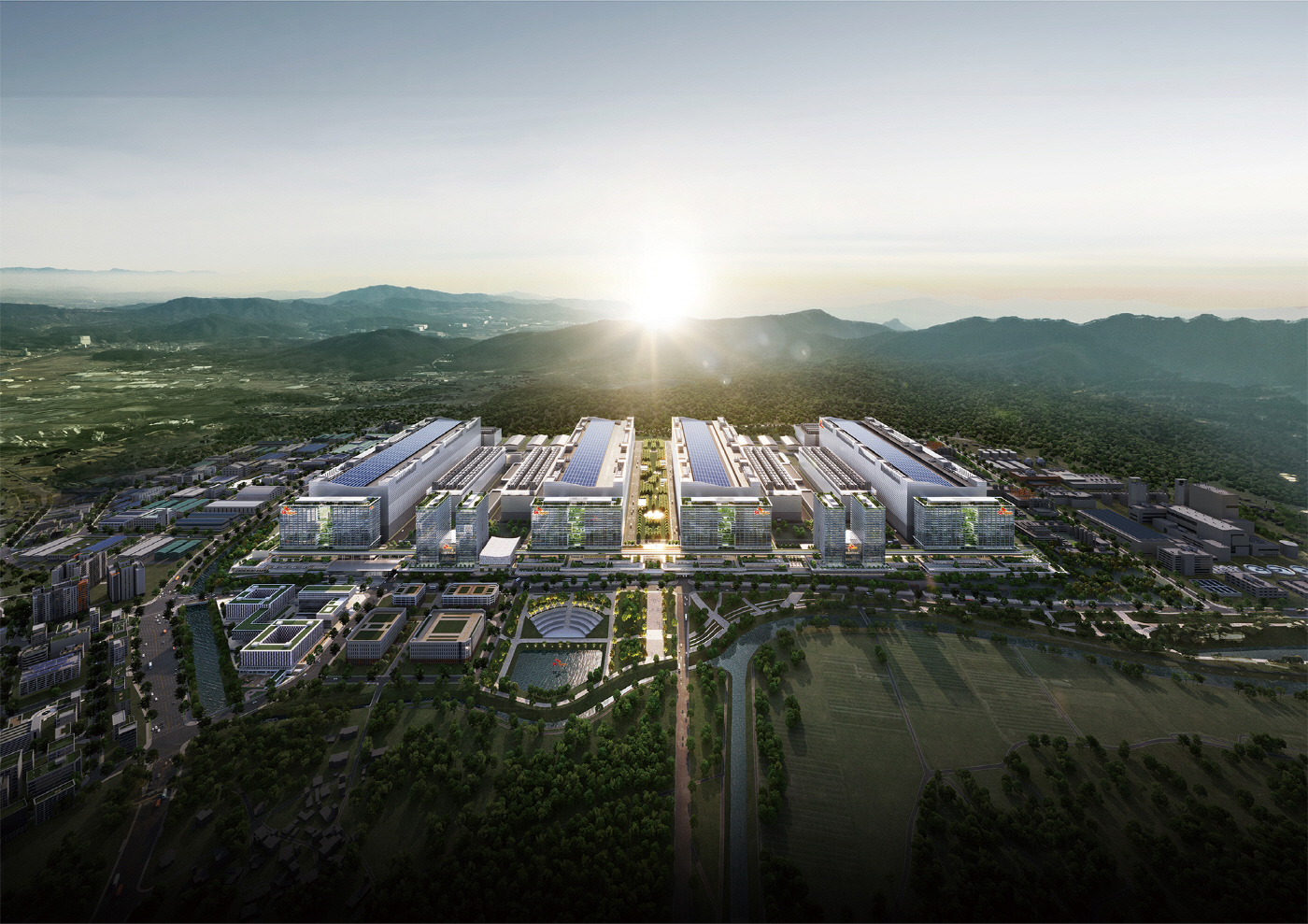 사진 1. 용인 반도체 클러스터 조감도