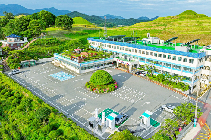 0807 칠서산단 내, 제2차 납 제련업체 관련 기자회견 내용에 대한 함안군 입장_군청전경 사진