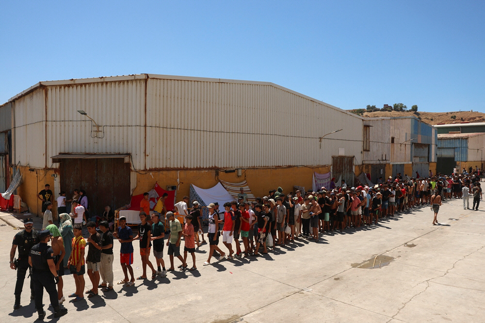 MIGRATION-EUROPE/SPAIN-CEUTA <YONHAP NO-0720> (REUTERS)