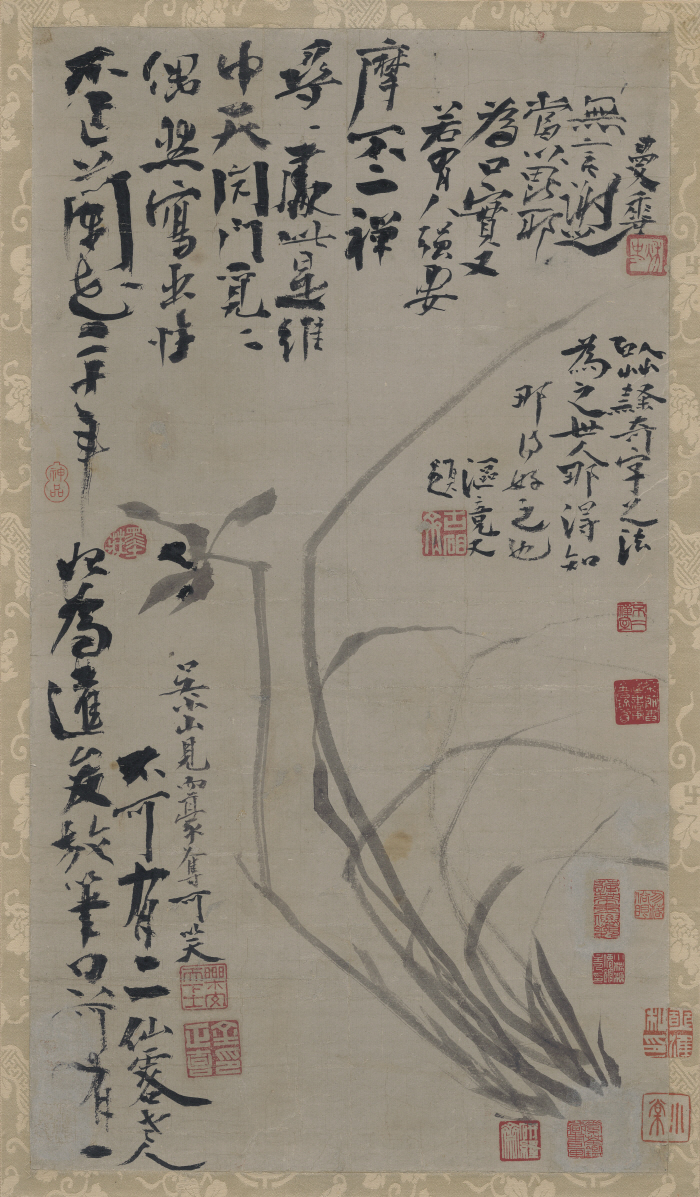 도1.불이선란도