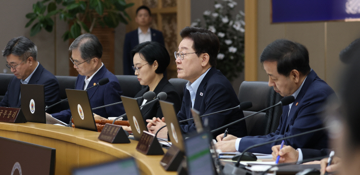 이재명 대통령, 세종 국무회의 발언
