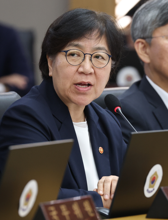 정은경 복지부 장관, 자살예방 대책 보고<YONHAP NO-2512>