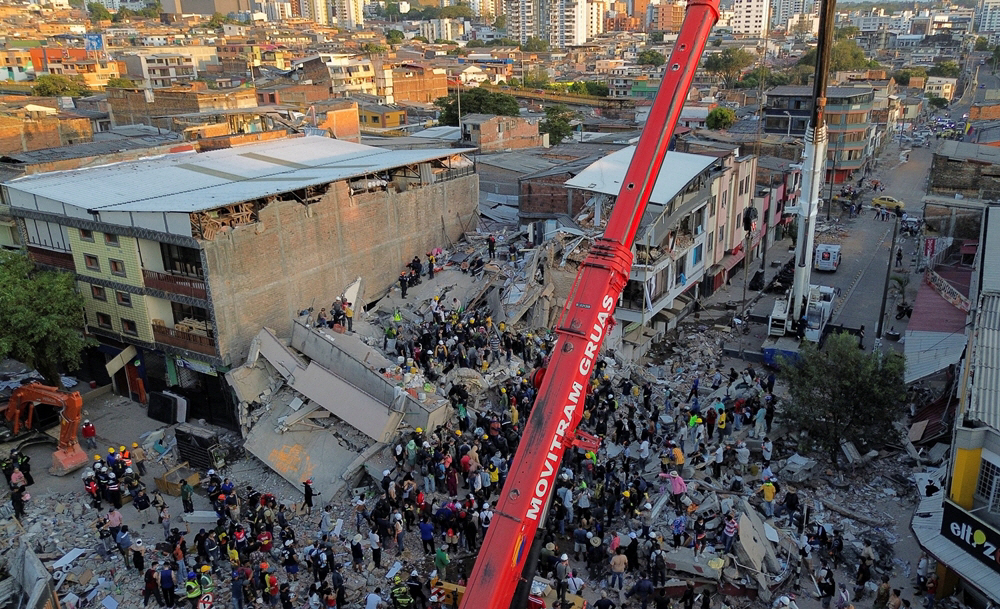 COLOMBIA-QUAKE/ <YONHAP NO-2393> (REUTERS)