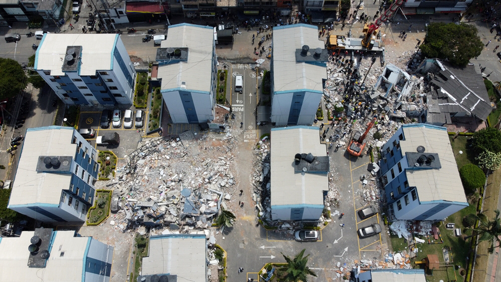 COLOMBIA EARTHQUAKE <YONHAP NO-0807> (EPA)
