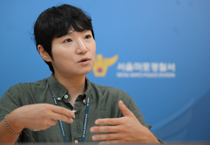 엄정연 경사(피해자전담경찰관)