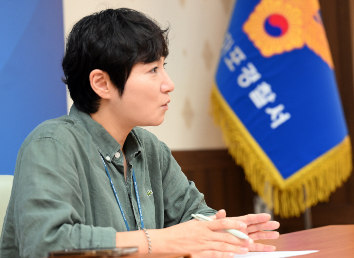 엄정연 경사(피해자전담경찰관)