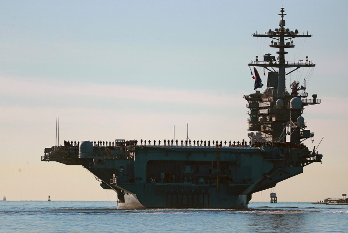Iran US Aircraft Carrier