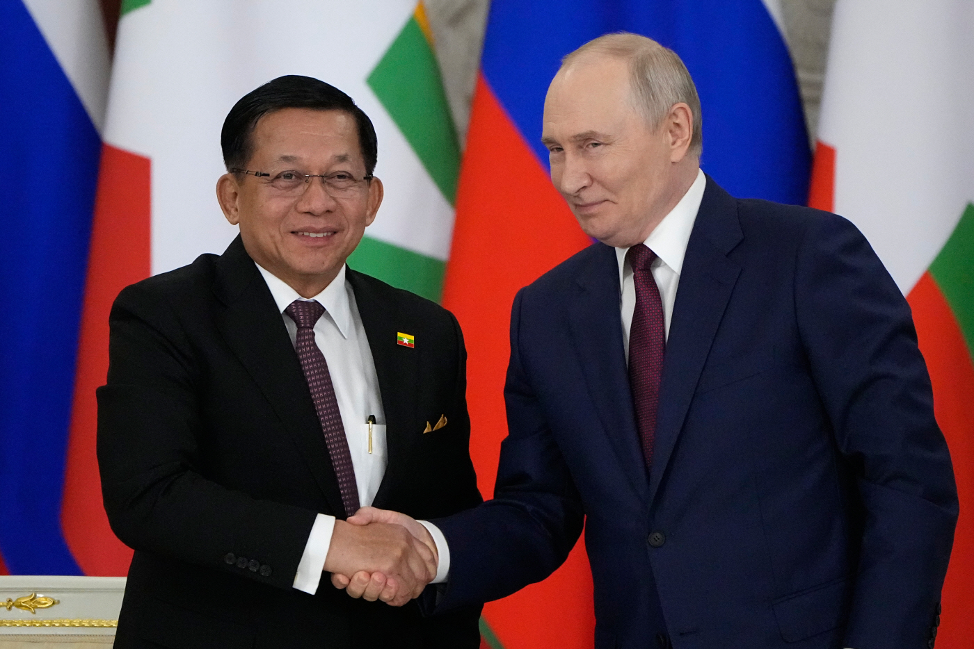 RUSSIA MYANMAR DIPLOMACY <YONHAP NO-1150> (EPA)