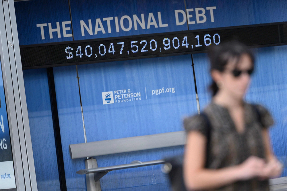 US-ECONOMY-DEBT <YONHAP NO-1642> (AFP)